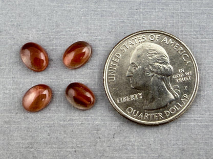 7x5 Schiller Oregon Sunstones Oval Cabochon Lot | OSC311 - Gem Enthusiast