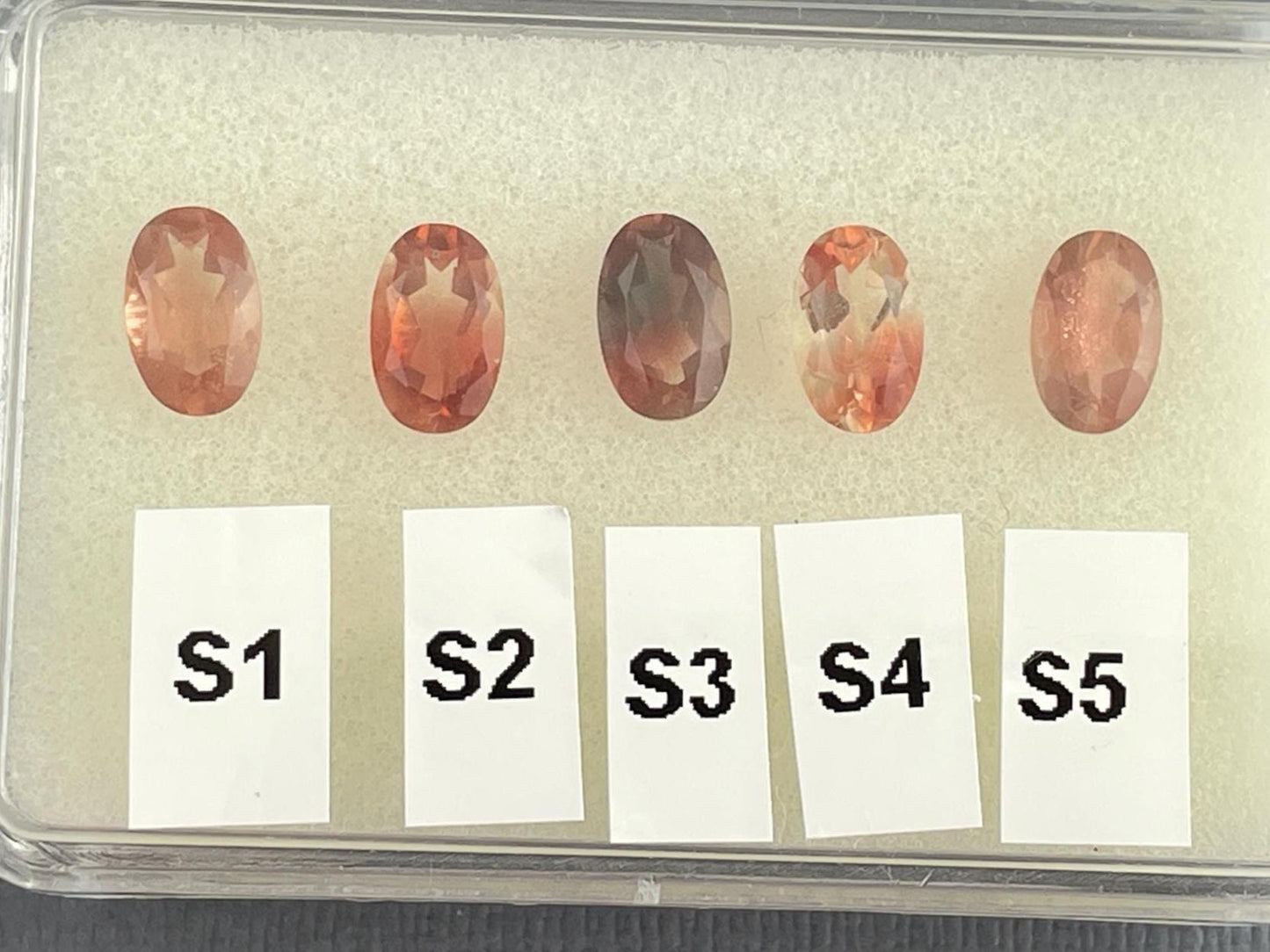 8x5 Oregon Sunstone Oval Gemstones | Mined in the USA - Gem Enthusiast