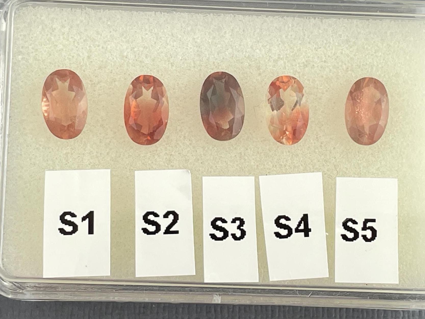 8x5 Oregon Sunstone Oval Gemstones | Mined in the USA - Gem Enthusiast