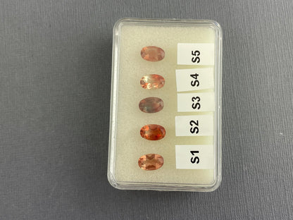 8x5 Oregon Sunstone Oval Gemstones | Mined in the USA - Gem Enthusiast
