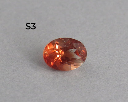 8x6 Oregon Sunstone Faceted Oval | Per Stone | Ponderosa Mine, Oregon, USA | OSF241 - Gem Enthusiast
