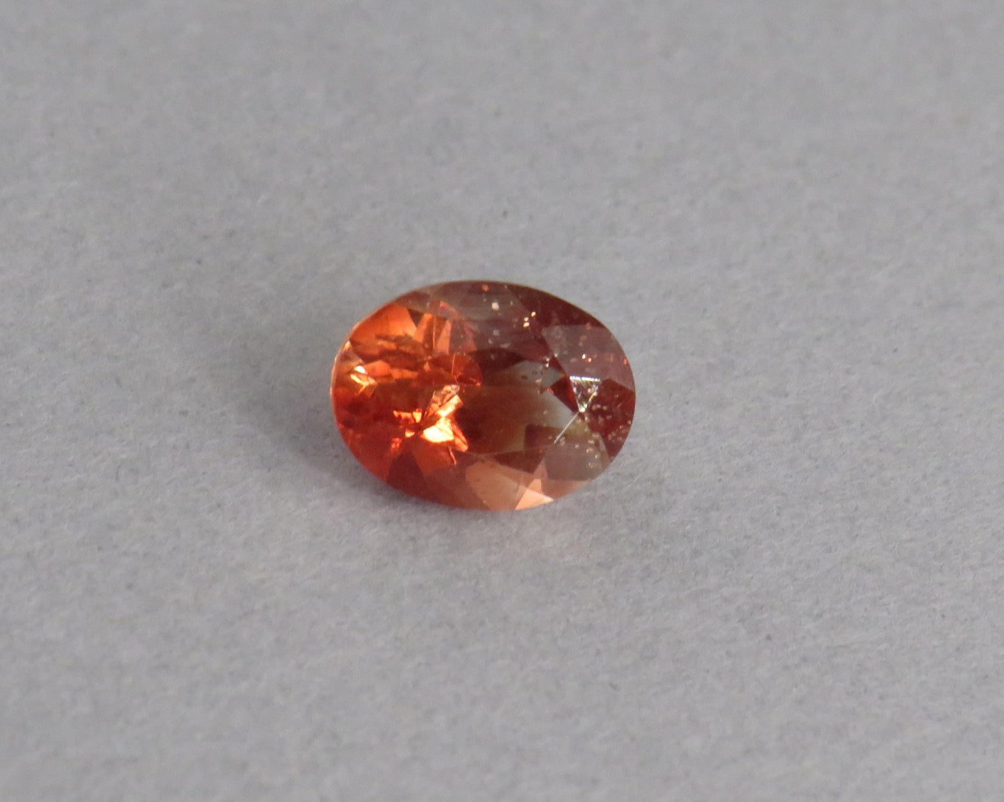 8x6 Oregon Sunstone Faceted Oval | Per Stone | Ponderosa Mine, Oregon, USA | OSF241 - Gem Enthusiast