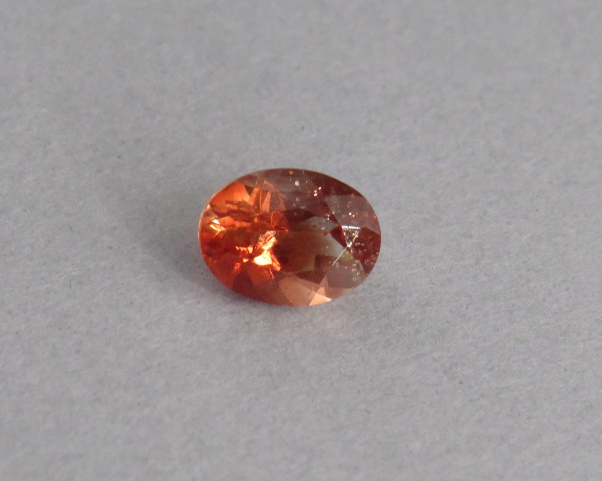 8x6 Oregon Sunstone Faceted Oval | Per Stone | Ponderosa Mine, Oregon, USA | OSF241 - Gem Enthusiast