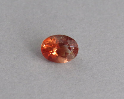 8x6 Oregon Sunstone Faceted Oval | Per Stone | Ponderosa Mine, Oregon, USA | OSF241 - Gem Enthusiast