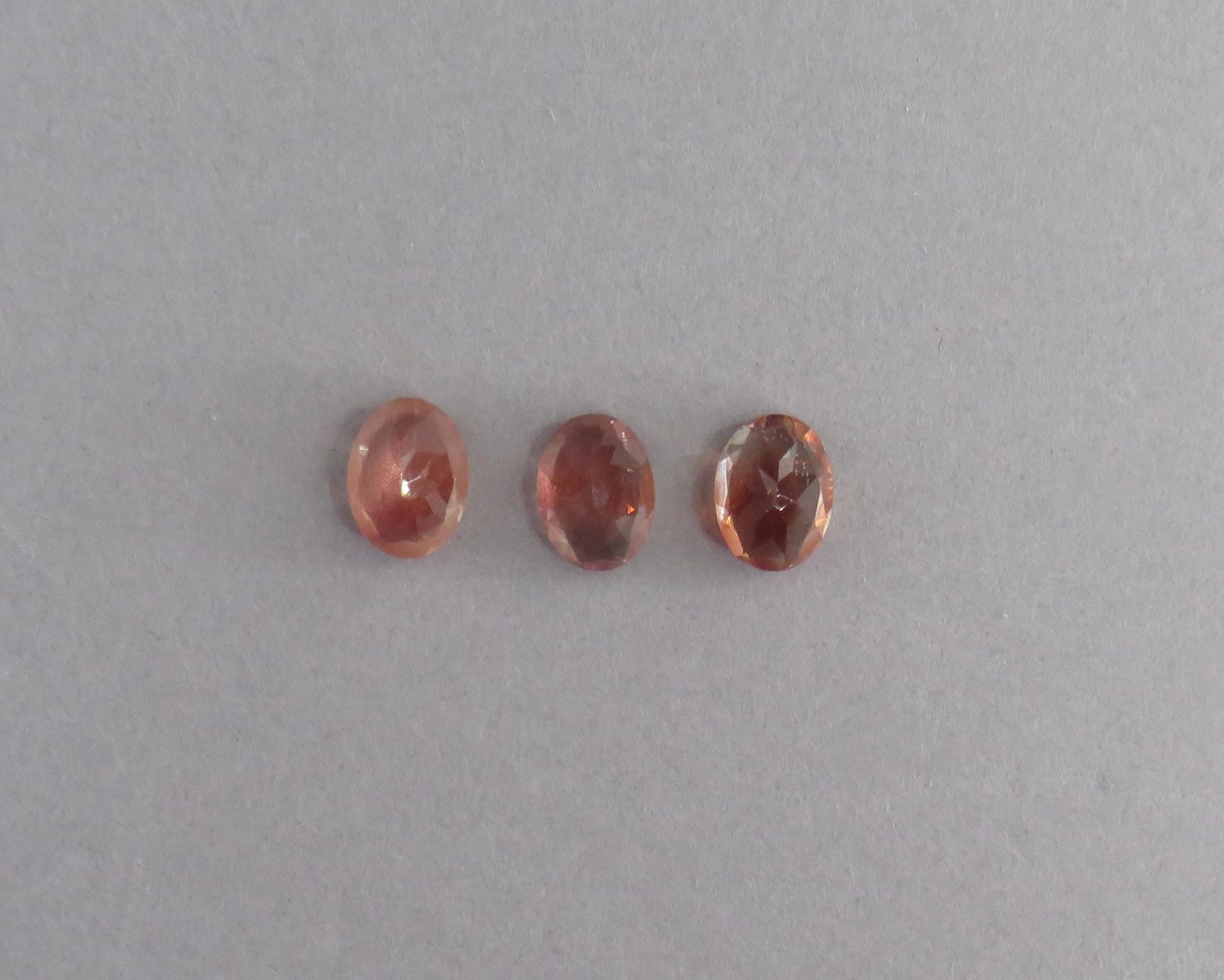 8x6 Oregon Sunstone Faceted Oval | Per Stone | Ponderosa Mine, Oregon, USA | OSF241 - Gem Enthusiast