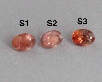 8x6 Oregon Sunstone Faceted Oval | Per Stone | Ponderosa Mine, Oregon, USA | OSF241 - Gem Enthusiast