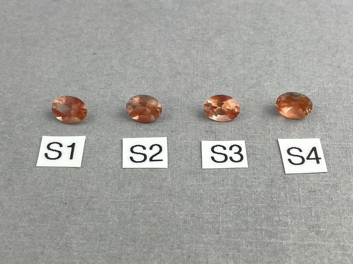 8x6 Oregon Sunstone Oval Gemstones | Mined in the USA | OSF221 - Gem Enthusiast