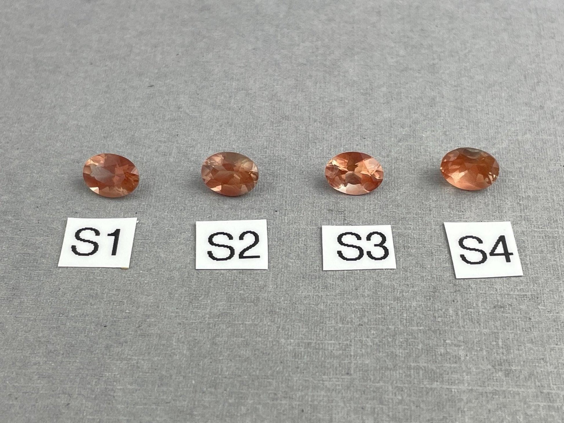 8x6 Oregon Sunstone Oval Gemstones | Mined in the USA | OSF221 - Gem Enthusiast