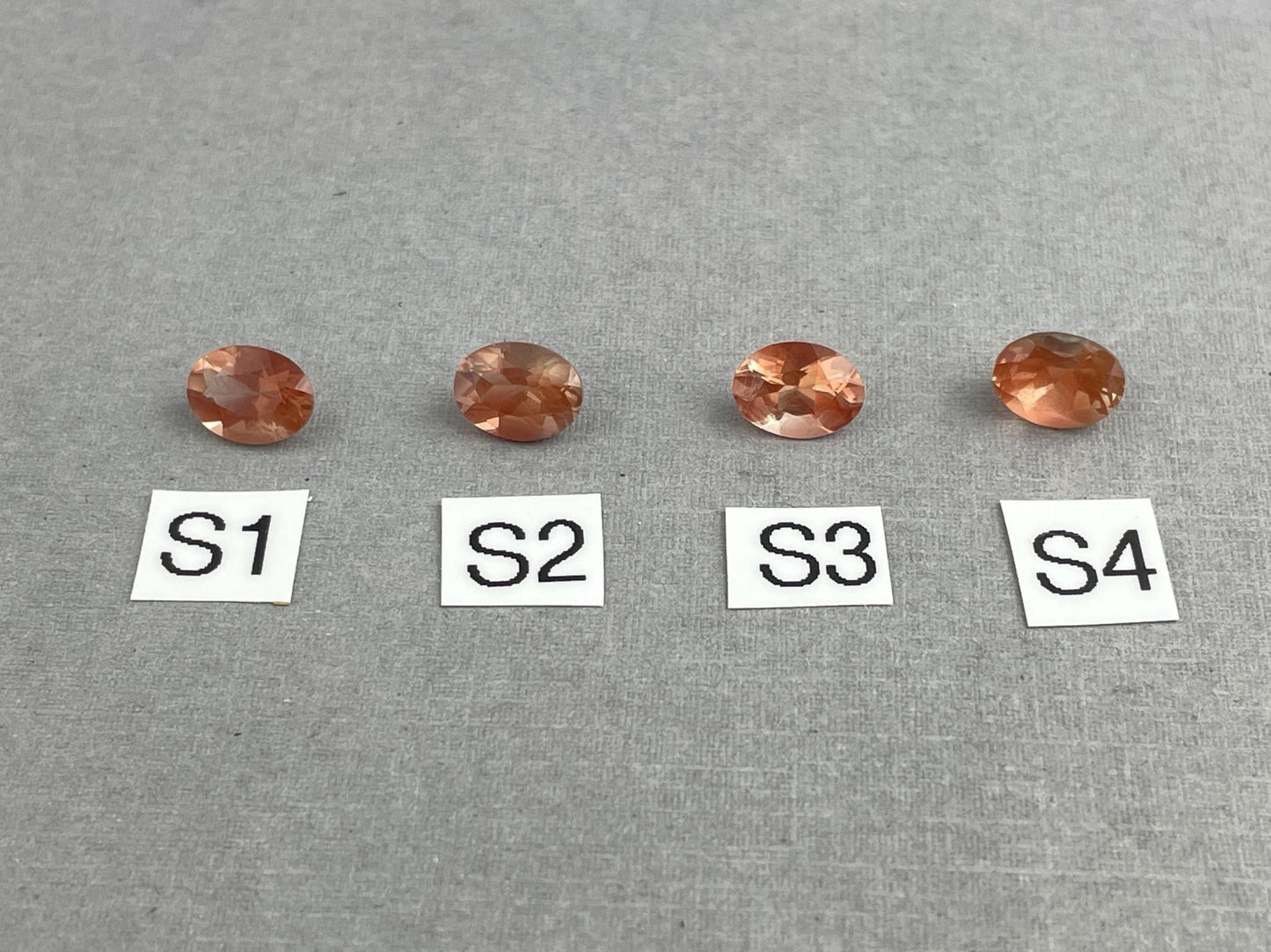 8x6 Oregon Sunstone Oval Gemstones | Mined in the USA | OSF221 - Gem Enthusiast