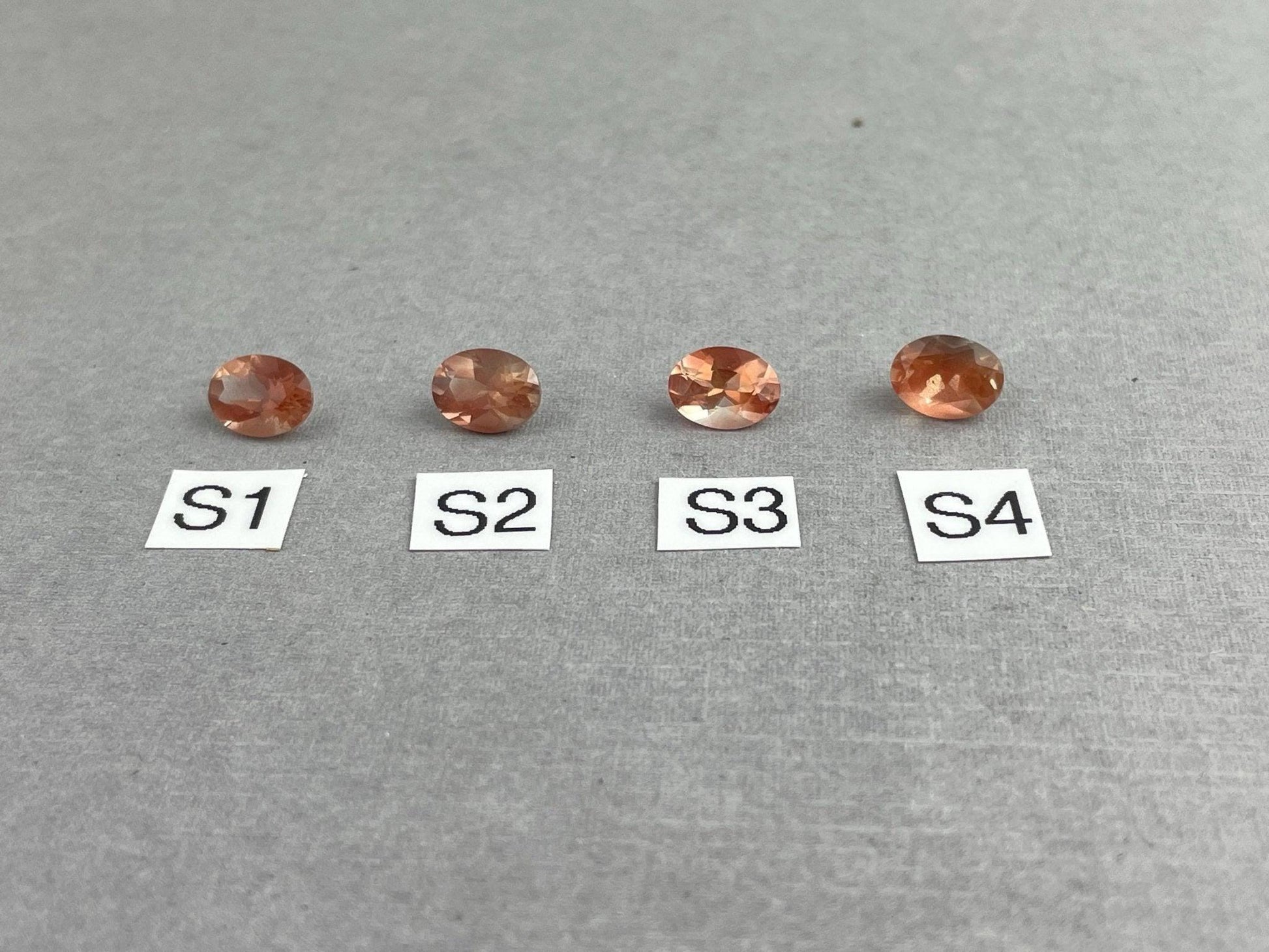 8x6 Oregon Sunstone Oval Gemstones | Mined in the USA | OSF221 - Gem Enthusiast