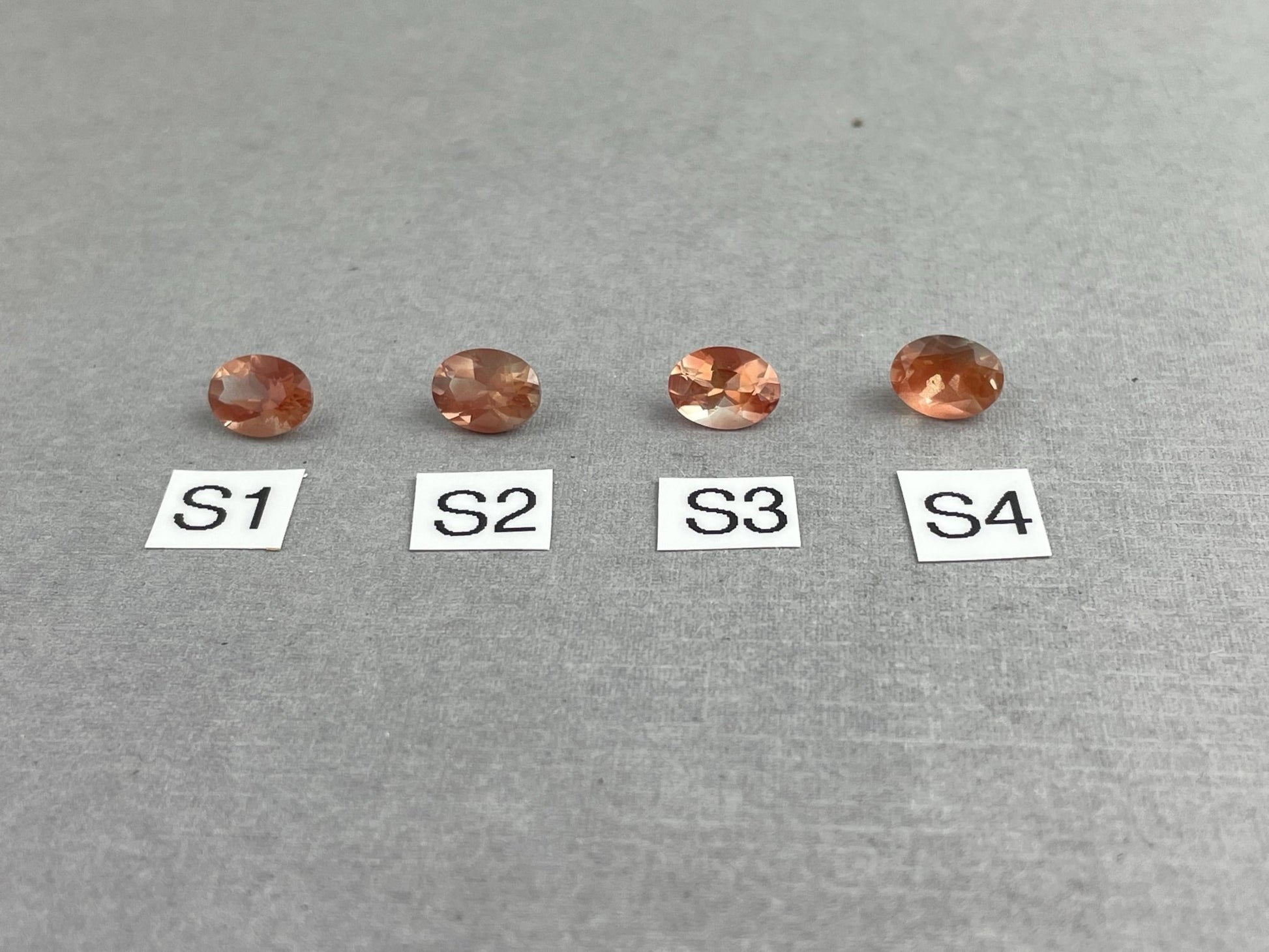 8x6 Oregon Sunstone Oval Gemstones | Mined in the USA | OSF221 - Gem Enthusiast