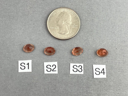 8x6 Oregon Sunstone Oval Gemstones | Mined in the USA | OSF221 - Gem Enthusiast