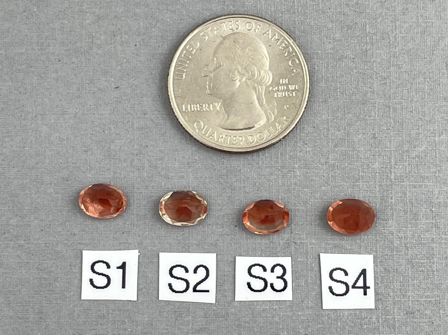 8x6 Oregon Sunstone Oval Gemstones | Mined in the USA | OSF222 - Gem Enthusiast