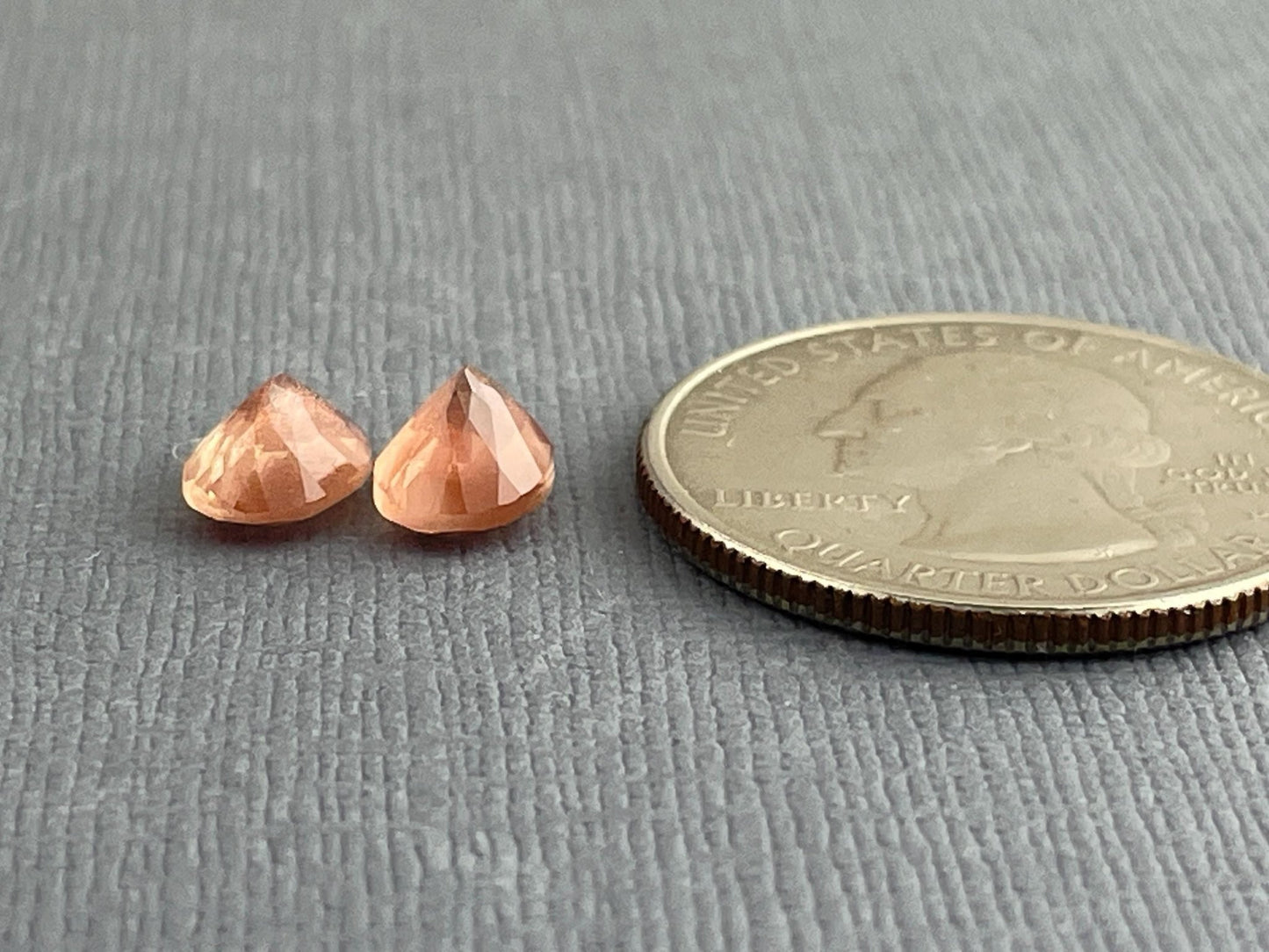 8x6 Oregon Sunstones Oval Pair with Schiller | 2.39 carats | OSF184 - Oregon Sunstone - Gem Enthusiast