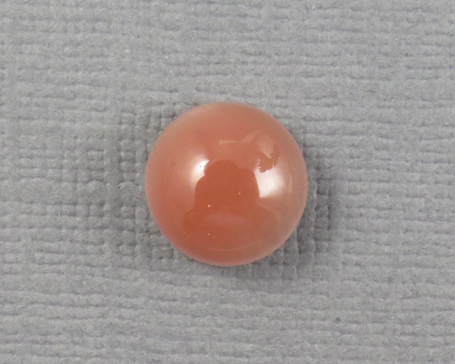 9mm Oregon Sunstone Cabochon Round | 9.1x9.1mm, 3.46ct | Oregon USA | OSC358 - Gem Enthusiast