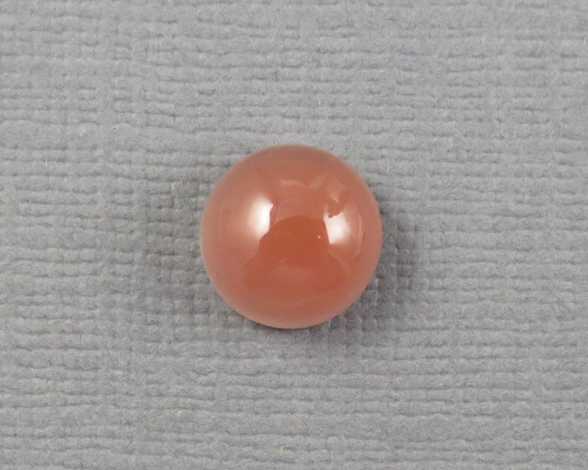 9mm Oregon Sunstone Cabochon Round | 9.1x9.1mm, 3.46ct | Oregon USA | OSC358 - Gem Enthusiast
