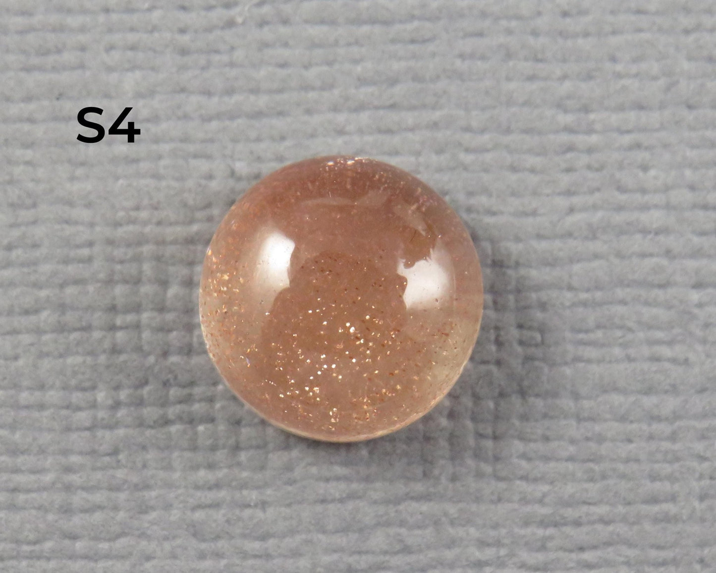 9mm Oregon Sunstone Round Cabochons | avg 3.4ct | Sold Per Stone | Ponderosa, Oregon USA | OSC360 - Gem Enthusiast