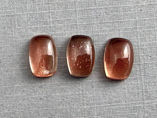 9x6 Oregon Sunstones Cushion Cabochon Lot | Schiller | 6 carats | OSC326 - Gem Enthusiast