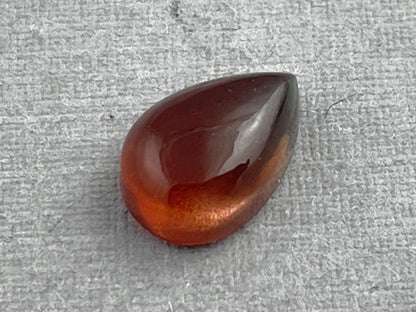 9x6 Oregon Sunstones Pear Cabochon | Beautiful Schiller! | 1.69 carats | OSC294 - Oregon Sunstone - Gem Enthusiast