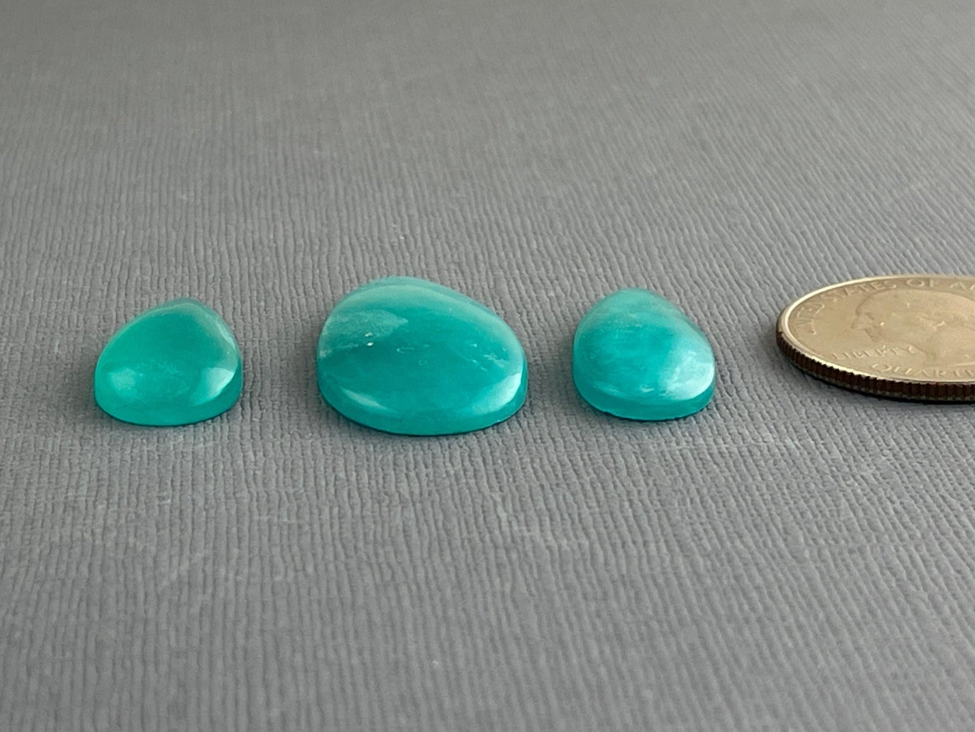Amazonite Pear Cabochon Lot | Loose Gemstone | AMZ177 - Gem Enthusiast