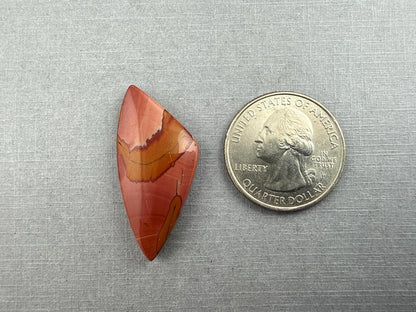 Antelope Jasper Cabochon | Oregon Idaho Gemstone | Mined in the USA | 34x16x5.5 | JS317 - Gem Enthusiast