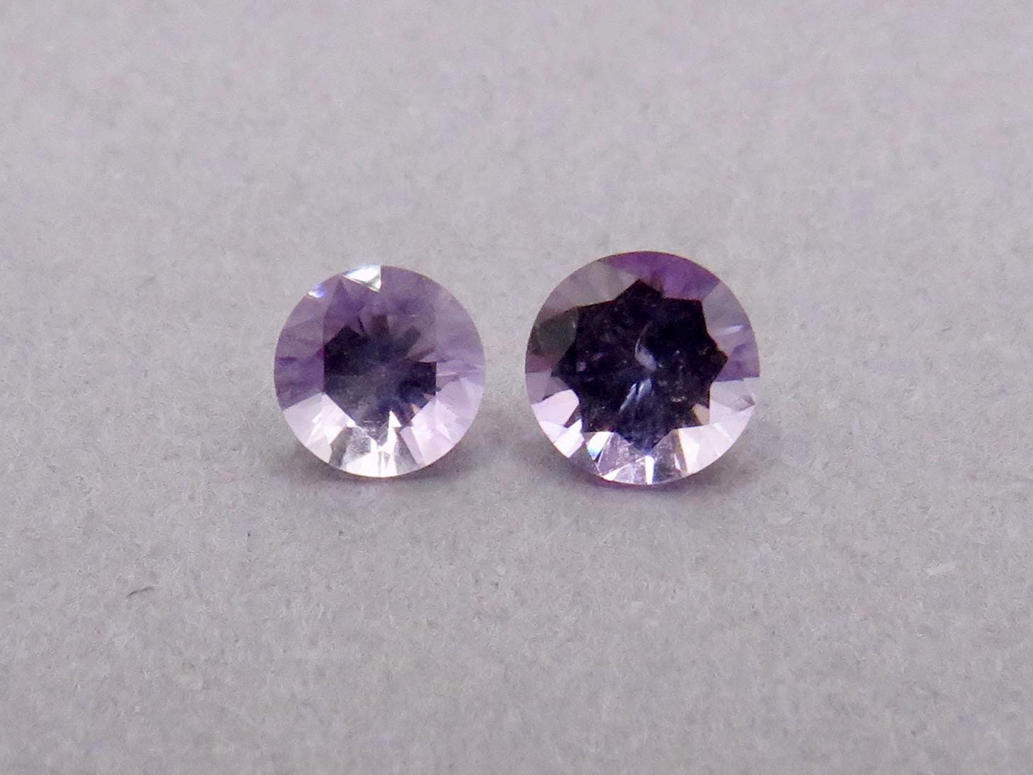 Arizona Amethyst | Four Peaks Mine, USA | 4.5mm or 5mm Round | Sold Per Stone - Gem Enthusiast