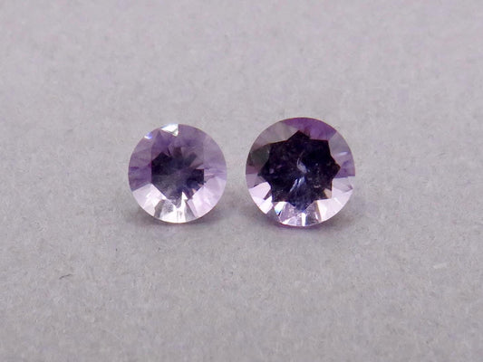 Arizona Amethyst | Four Peaks Mine, USA | 4.5mm or 5mm Round | Sold Per Stone - Gem Enthusiast