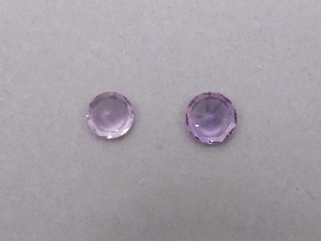 Arizona Amethyst | Four Peaks Mine, USA | 4.5mm or 5mm Round | Sold Per Stone - Gem Enthusiast
