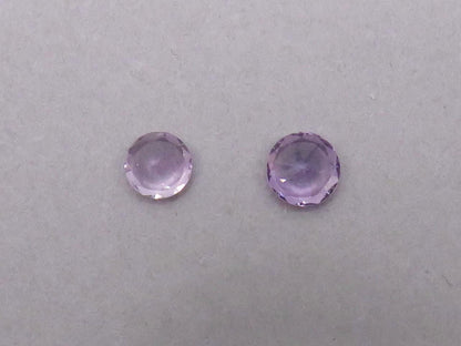 Arizona Amethyst | Four Peaks Mine, USA | 4.5mm or 5mm Round | Sold Per Stone - Gem Enthusiast