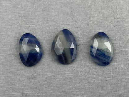 Bicolor Sapphire Rose Cut | Natural Loose Gemstones| 14.6 carats | SBC109 - Gem Enthusiast