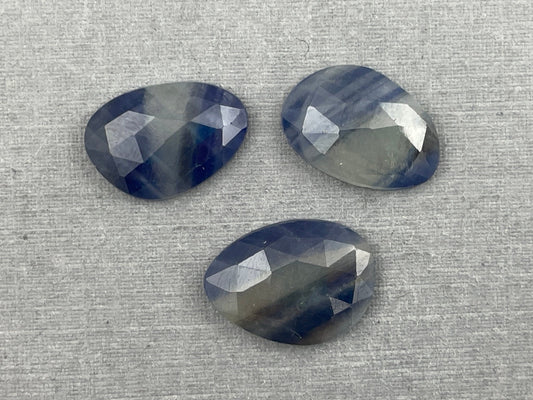 Bicolor Sapphire Rose Cut | Natural Loose Gemstones| 14.6 carats | SBC109 - Gem Enthusiast