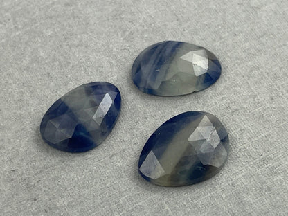 Bicolor Sapphire Rose Cut | Natural Loose Gemstones| 14.6 carats | SBC109 - Gem Enthusiast
