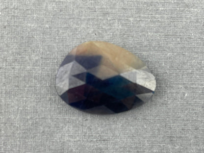 Bicolor Sapphire Rose Cut | Natural Loose Gemstones| 8.85 carats | SBC106 - Sapphire - Gem Enthusiast