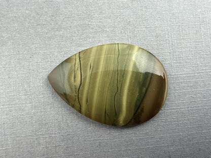 Blue Mountain Jasper Cabochon | Oregon Gemstone | Mined in the USA | JS330 - Gem Enthusiast