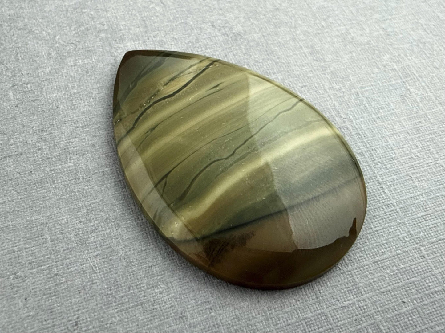 Blue Mountain Jasper Cabochon | Oregon Gemstone | Mined in the USA | JS330 - Gem Enthusiast