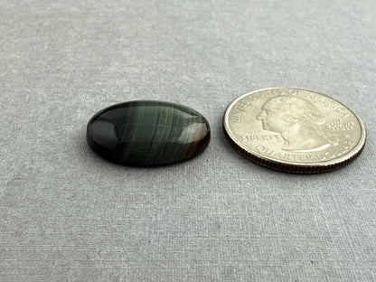 Blue Mountain Jasper Oval Cabochon | Oregon Gemstone | Mined in the USA | JS329 - Gem Enthusiast