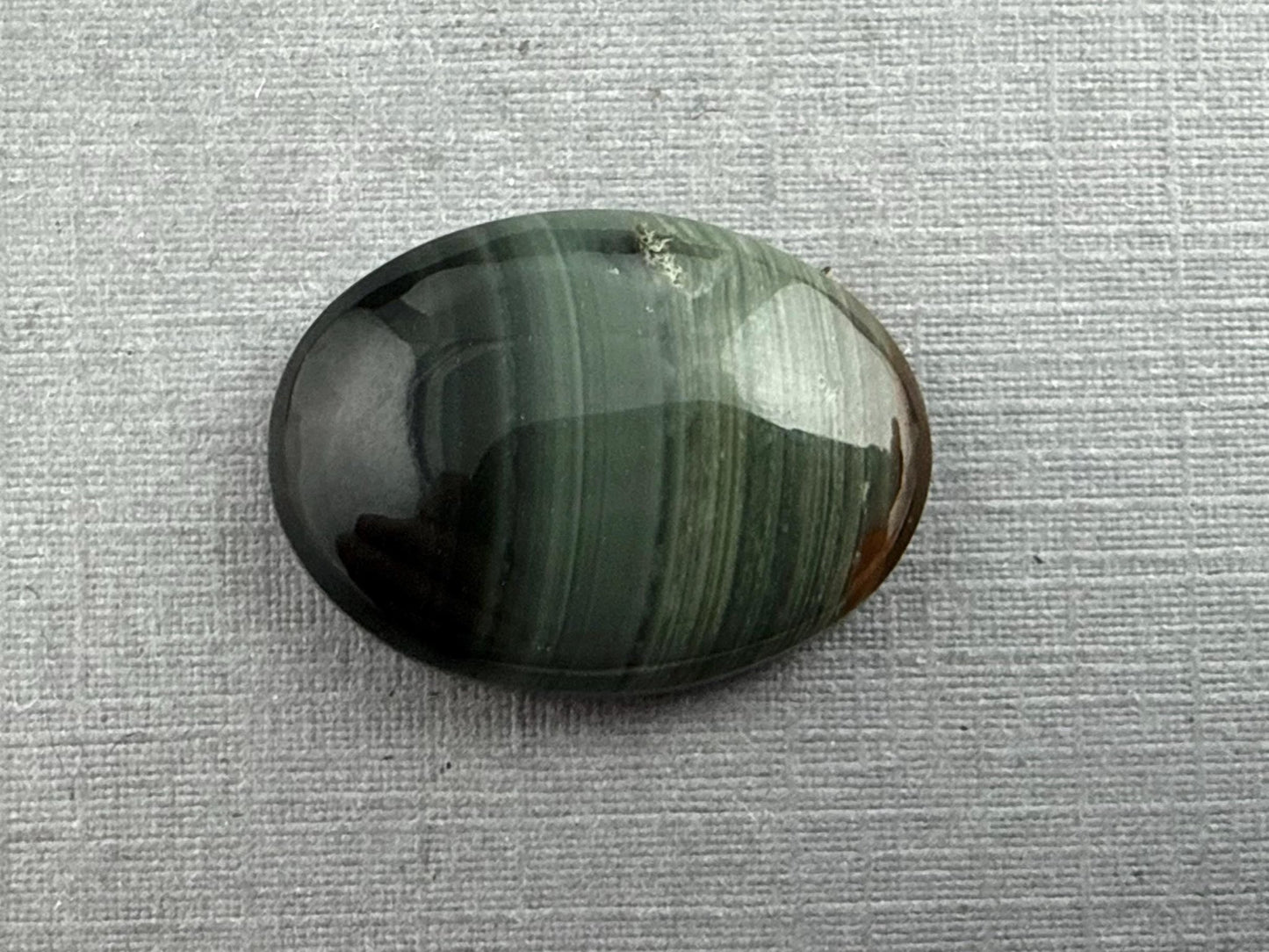 Blue Mountain Jasper Oval Cabochon | Oregon Gemstone | Mined in the USA | JS329 - Gem Enthusiast