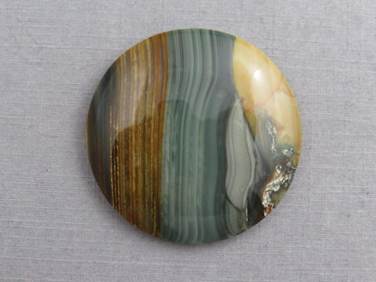 Blue Mountain Jasper Round Cabochon | 32mm | Oregon Gemstone | Mined in the USA | JS354 - Gem Enthusiast