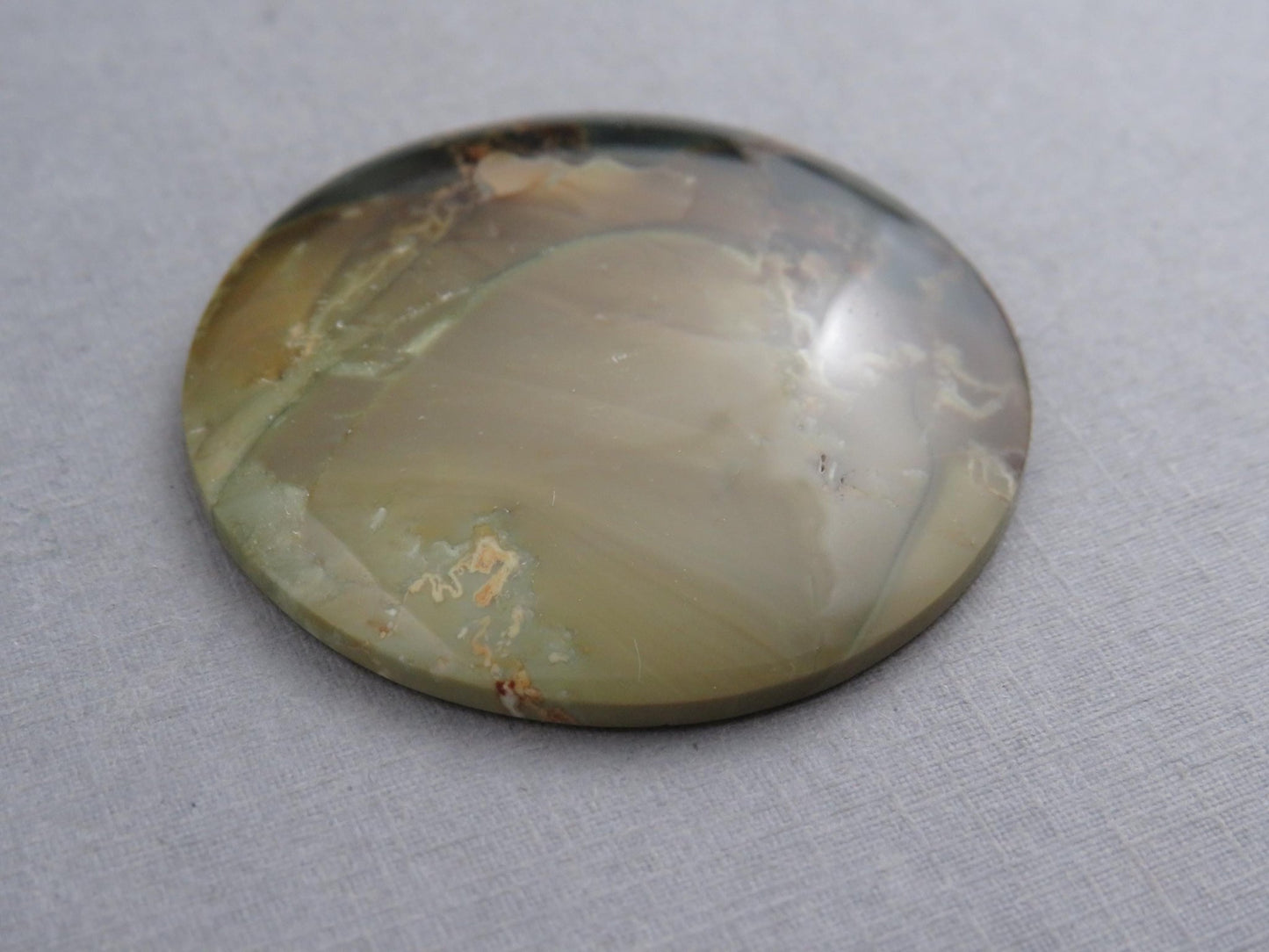 Blue Mountain Jasper Round Cabochon | 40mm | Oregon Gemstone | Mined in the USA | JS349 - Gem Enthusiast