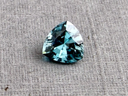 Blue Zircon Trillion Cut | Natural Gemstone | 4.9 x 4.8 mm | ZC102 - Gem Enthusiast