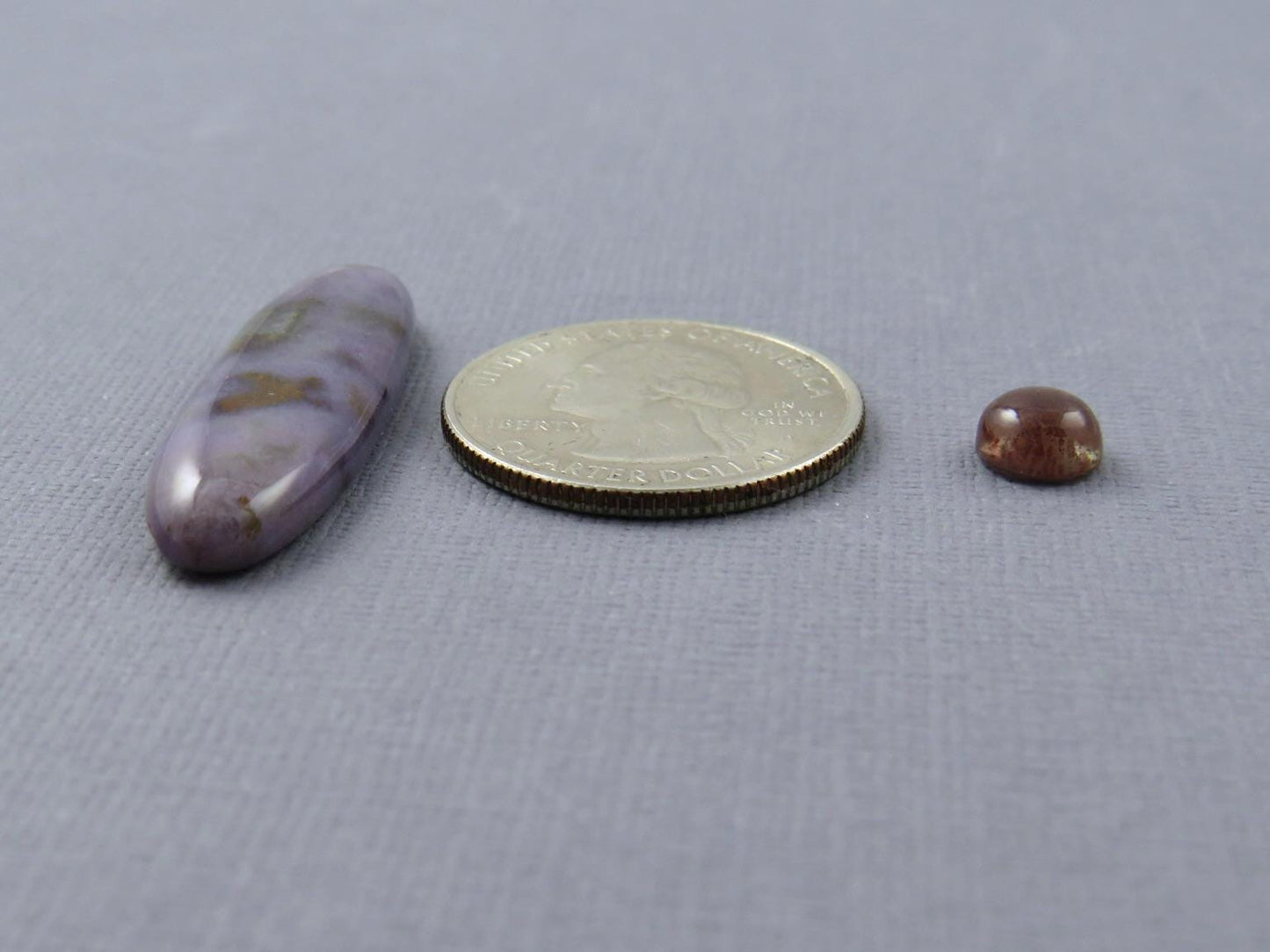 Burro Creek Agate, Oregon Sunstone | American Gemstone Set | SET115 - Gem Enthusiast