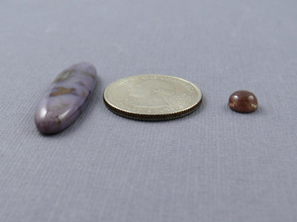 Burro Creek Agate, Oregon Sunstone | American Gemstone Set | SET115 - Gem Enthusiast