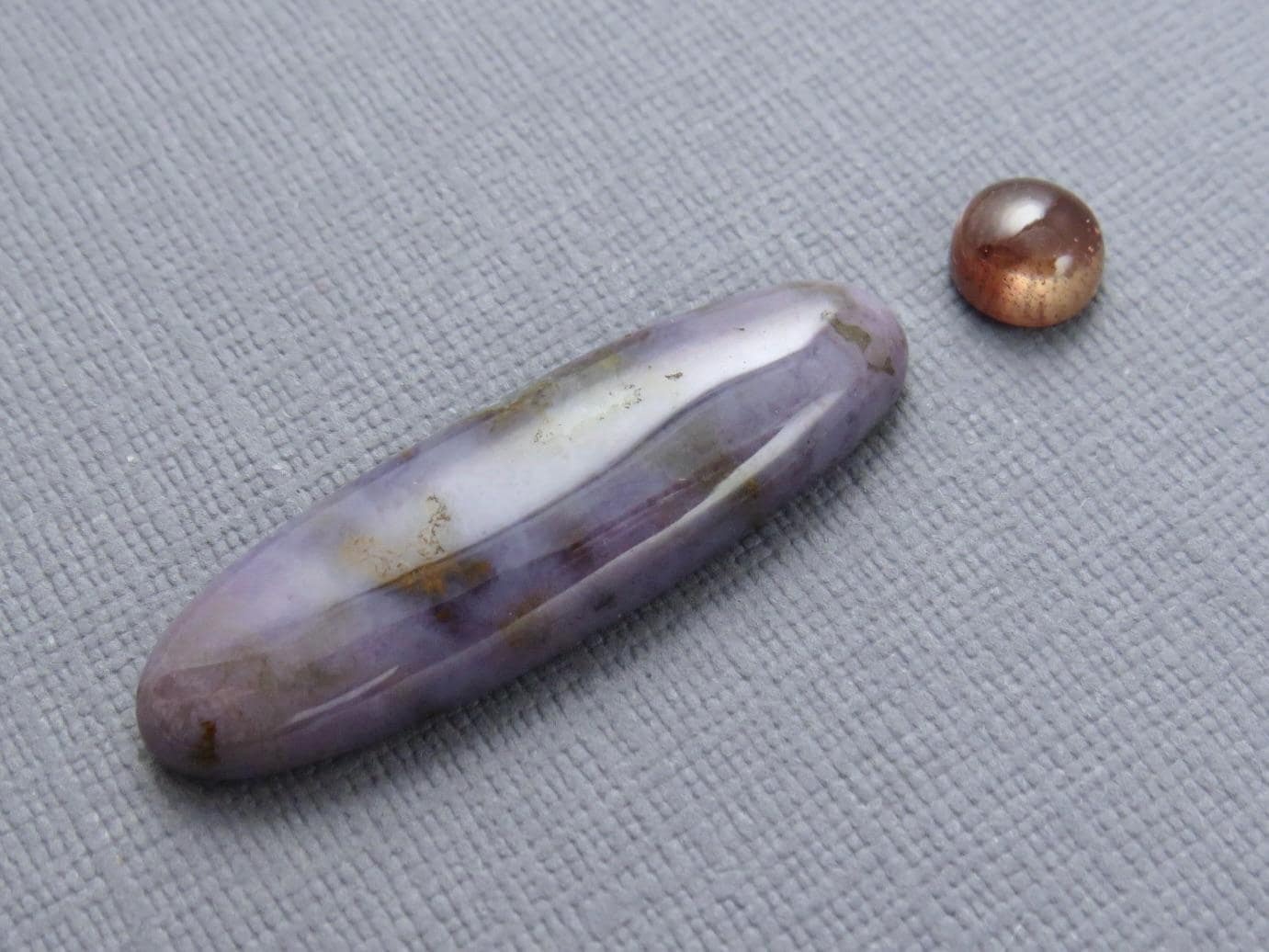 Burro Creek Agate, Oregon Sunstone | American Gemstone Set | SET115 - Gem Enthusiast