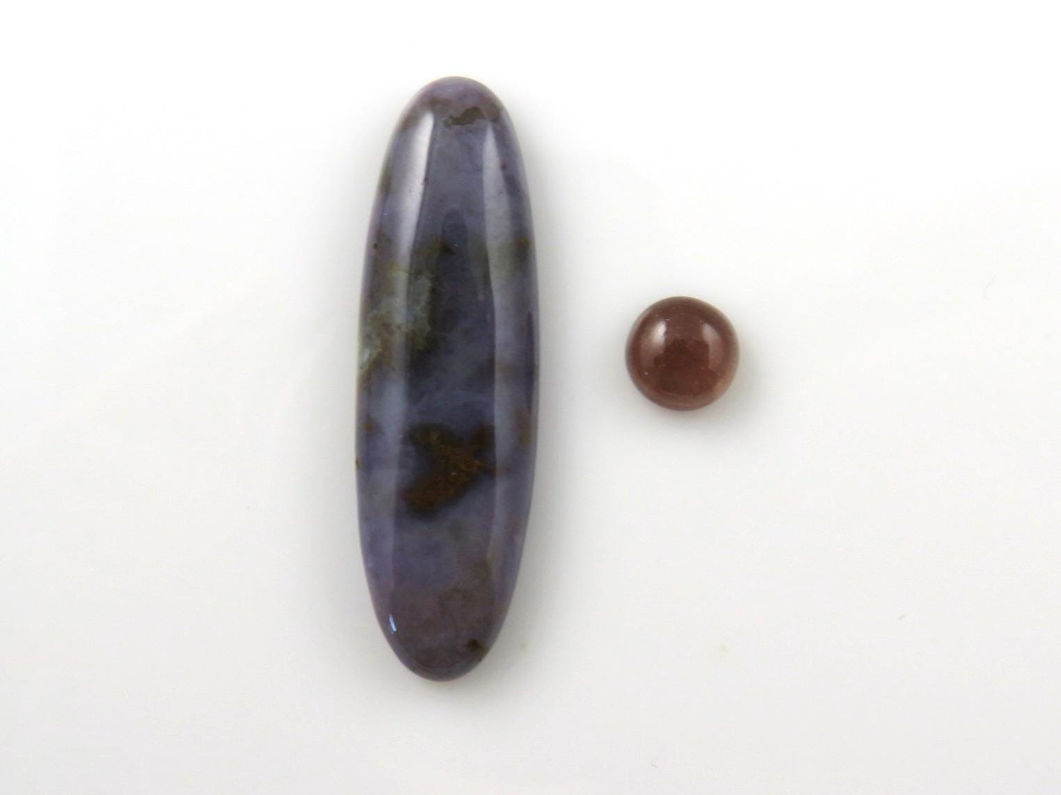 Burro Creek Agate, Oregon Sunstone | American Gemstone Set | SET115 - Gem Enthusiast