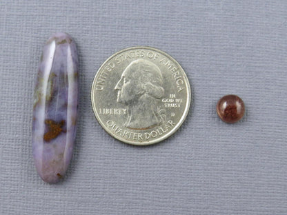 Burro Creek Agate, Oregon Sunstone | American Gemstone Set | SET115 - Gem Enthusiast