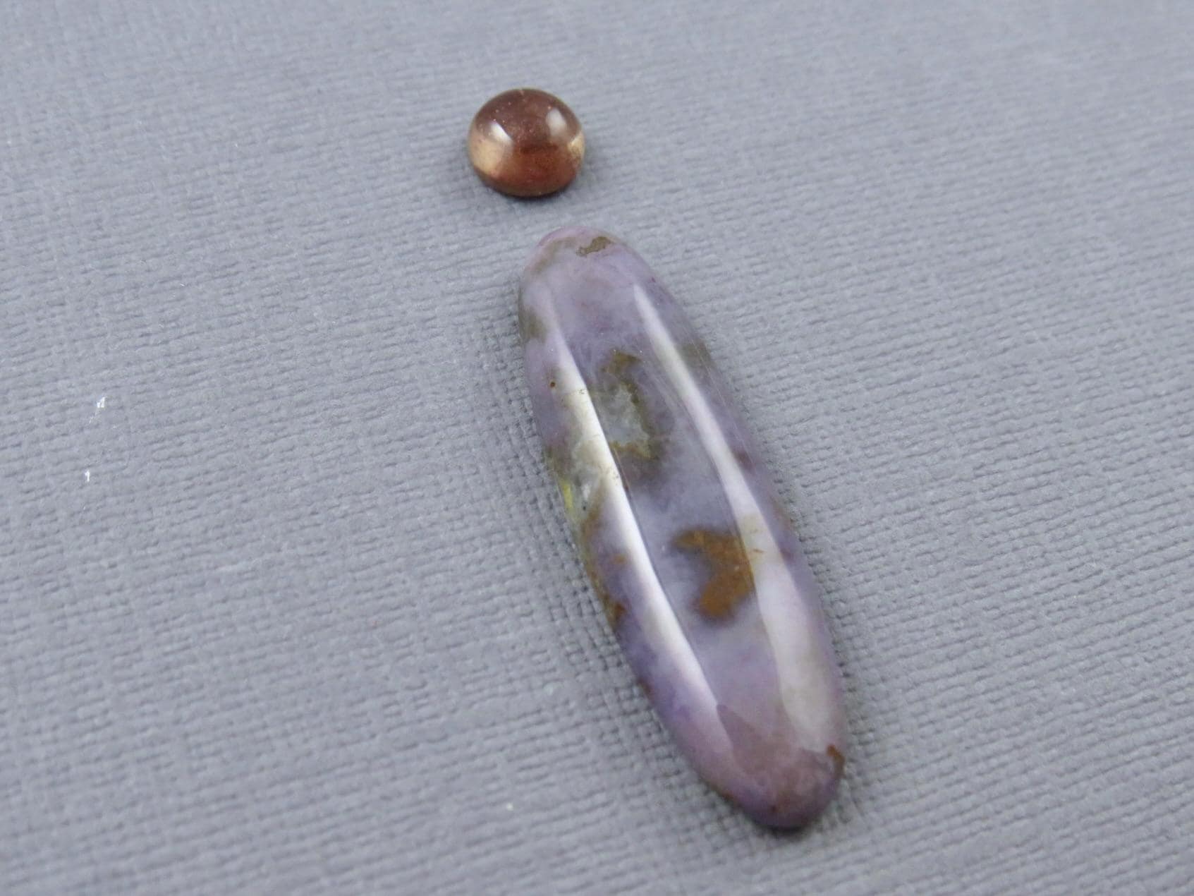 Burro Creek Agate, Oregon Sunstone | American Gemstone Set | SET115 - Gem Enthusiast