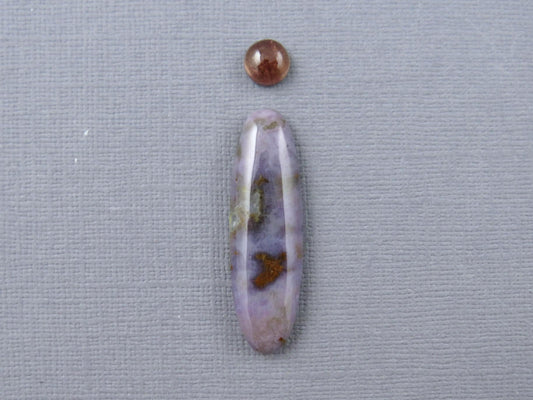 Burro Creek Agate, Oregon Sunstone | American Gemstone Set | SET115 - Gem Enthusiast