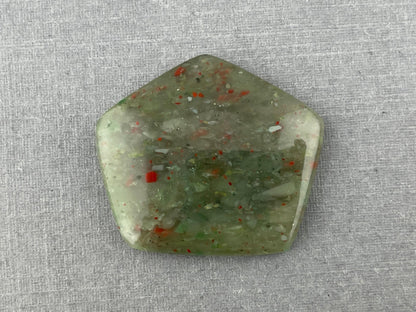 Cherry Orchard Agate | 27x25 mm | Large Natural Loose Cabochon Gemstone | AG250 - Gem Enthusiast