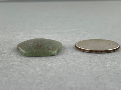 Cherry Orchard Agate | 27x25 mm | Large Natural Loose Cabochon Gemstone | AG250 - Gem Enthusiast