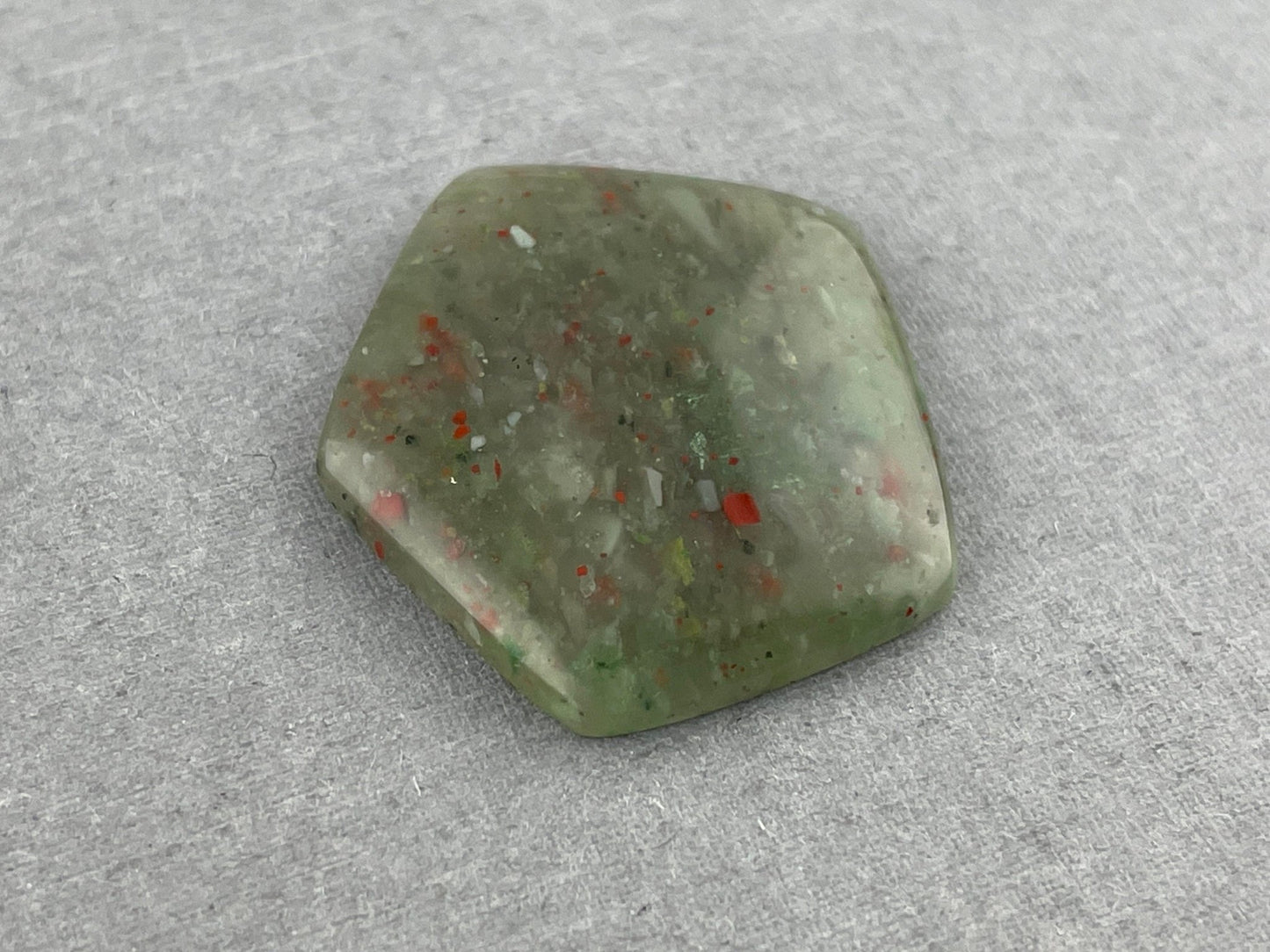 Cherry Orchard Agate | 27x25 mm | Large Natural Loose Cabochon Gemstone | AG250 - Gem Enthusiast